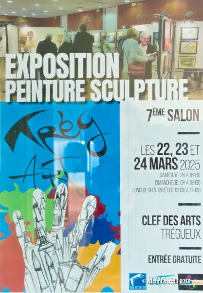 Affiche expo Trég'art 2025