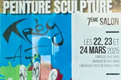 Affiche expo Trég'art 2025