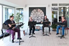 Expo Trég'art  accueil musical