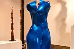 Expo Trég'art, sculpture Michel Dauguet