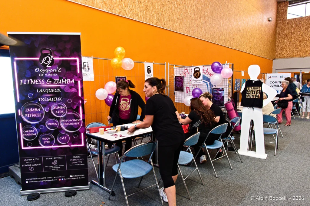 Forum des associations à Trégueux, Fitness et Zumba