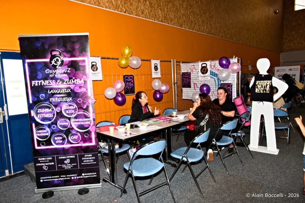 Forum des associations à Trégueux, Fitness et Zumba