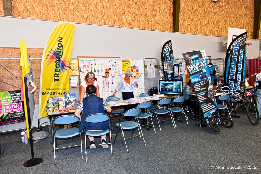 Forum des associations à Trégueux, Trég'Union et BMX